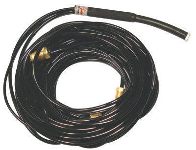 WP-25 Water Cooled Tig Torch Kit, Straight Head, 3/4 in Handle, 12.5 ft Cable