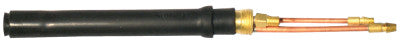 WP-25 Water Cooled Tig Torch Body, Straight Head, 3/4 in Handle