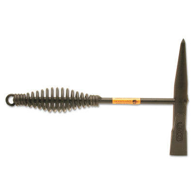 Drop-Forged Chipping Hammers, 10 in, 16 oz Head, With Pick, Steel Handle