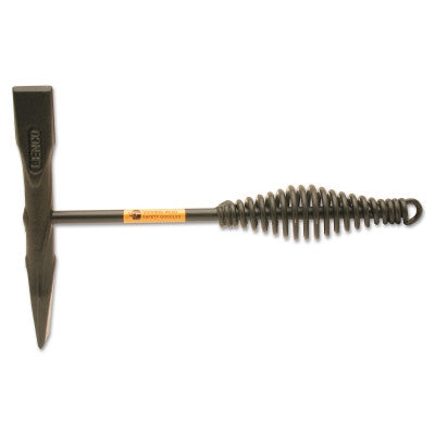 Chipping Hammers, 10 in, 17 oz Head, Chisel and Cross Chisel, LG-1, Steel Handle