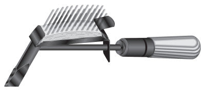 Chipping Hammers, 11 1/4 in, 18 oz Head, Chisel and Brush, Wood Handle