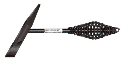 Chipping Hammers, 10 in, 16 oz Head, Chisel and Pick, Steel Handle