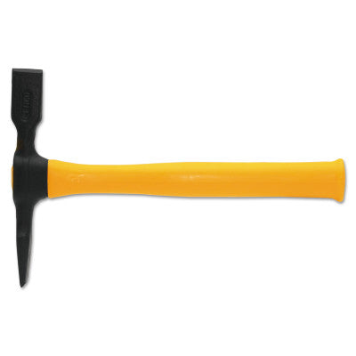 Chipping Hammers, 12 in, 20 oz Head, Chisel and Cross Chisel, Plastic Handle