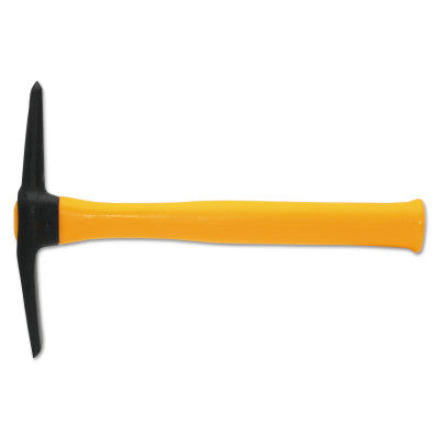 Chipping Hammers, 12 in, 20 oz Head, Cross Chisel and Pick, Plastic Handle