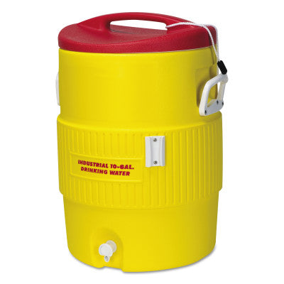400 Series Coolers, 10 gal, Red, Yellow