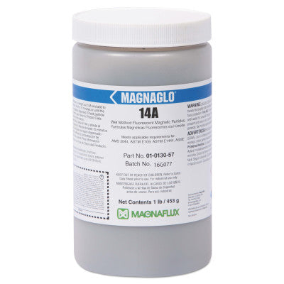 Magnaglo 14A Wet Method Fluorescent Magnetic Particles, 1 lb, Brown