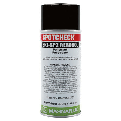 Spotcheck SKL-SP2 Solvent Removable Penetrant, Liquid Aerosol Can, 16 oz