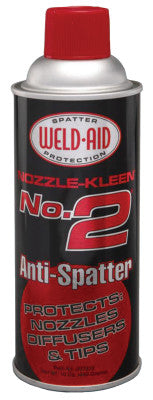 Nozzle-Kleen #2 Anti-Spatters, 16 oz Aerosol Can, Clear