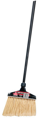 O'Cedar Maxi-Angler Brooms, Polystyrene Flagged-Tip Fill, 51 in Aluminum Handle