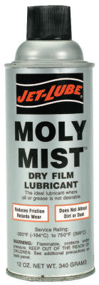 Moly-Mist Dry Film Lubricants, 12 oz Aerosol Can