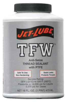 TFW Multi-Purpose Thread Sealants, 1 pt Can, White