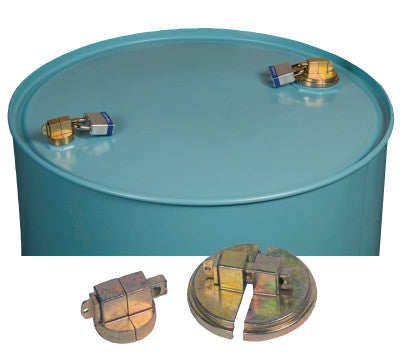 DRUM LOCKS FOR 55 GALLON STEEL DRUM 2" NPT