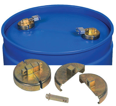 DRUM LOCKS FOR 55 GALLON POLY DRUM 3/4" NPT