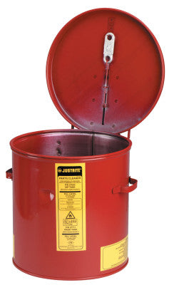 Dip Tanks, Hazardous Liquid Cleaning Tank, 2 gal, Red