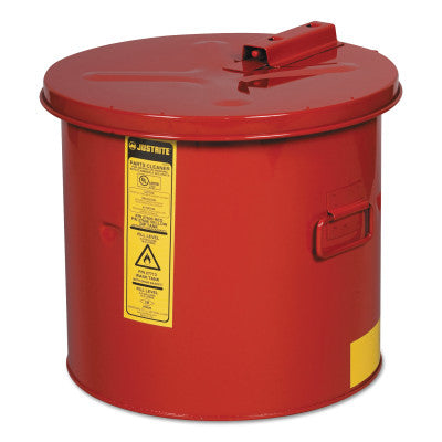 Dip Tanks, Hazardous Liquid Cleaning Tank, 3 1/2 gal, Red