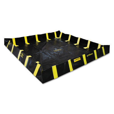 QuickBerm Spill Containment Berms, Black, 1910 gal, 16 ft x 16 ft