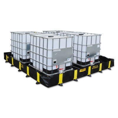 QuickBerm Spill Containment Berms, Black, 2390 gal, 20 ft x 16 ft
