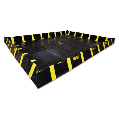 QuickBerm Spill Containment Berms, Black, 2990 gal, 20 ft x 20 ft