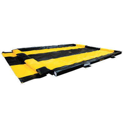 Washdown Quickberm, Black, 250 gal, 11 ft x 10 ft