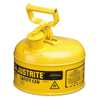 Type I Safety Cans, Diesel, 1 gal, Yellow