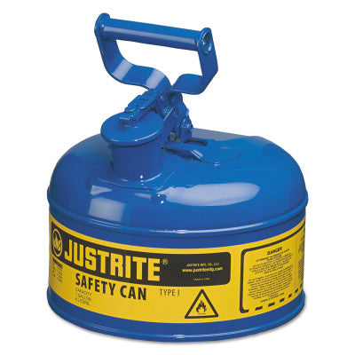 Type I Safety Cans, Kerosene, 1 gal, Blue