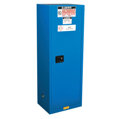 ChemCor Slimline Hazardous Material Safety Cabinet, 22 Gallon
