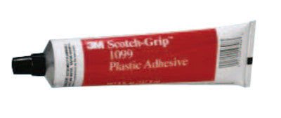 Scotch-Grip Plastic Adhesive 1099, 5 oz, Tube, Light Tan