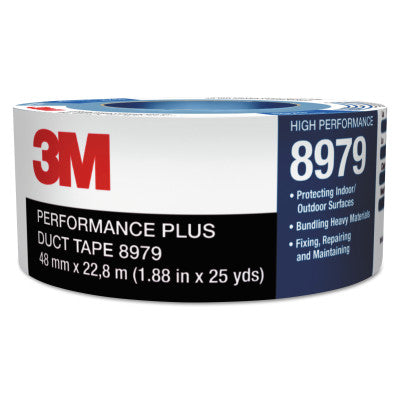 Performance Plus Duct Tapes 8979, Black, 6.44 in x 6.44 in x 12.6 mil