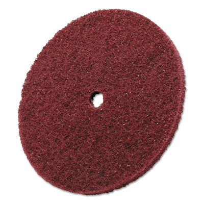 Scotch-Brite High Strength Discs, 8 X 1/2, 3000rpm, Aluminum Oxide, Medium