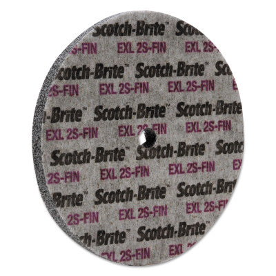 Scotch-Brite EXL Unitized Deburring Wheel, 6X1/2, Fine, Silicon Carbide