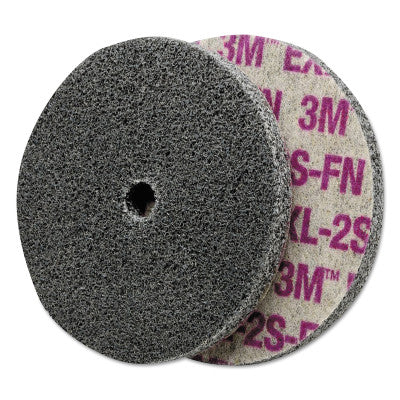 Scotch-Brite EXL Unitized Deburring Wheel,3X3/8, Fine, 12100rpm, Silicon Carbide