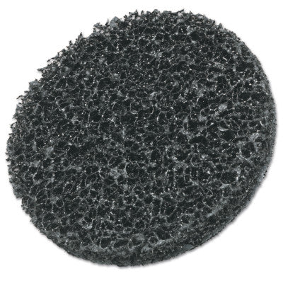 Scotch-Brite Roloc Coating Removal Disc TR, Extra Coarse, Silicon Carbide, Black