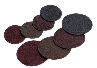 Scotch-Brite Roloc SL Surface Conditioning Discs,3", 18000rpm, Alum Oxide, Brown