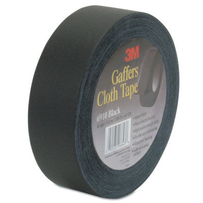 Cloth Gaffers Tape, 1 in X 60 yd, 12 mil, Black