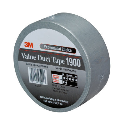 Value Duct Tapes 1900, Silver, 5.15 in x 2.83 in