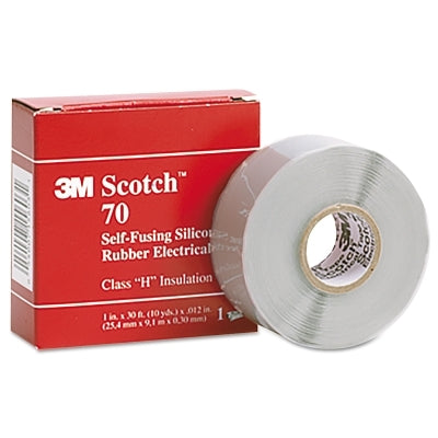 SCOTCH SELF-FUSING SILICONE RUBBER TAPE 1X30"