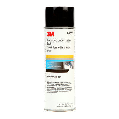 Rubberized Undercoating, Black, 19.7 oz Aerosol Can