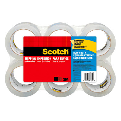 Scotch 3850 Packaging Tapes, Clear, 1.88 in x 54.6 yd