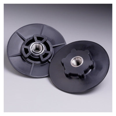 Disc Pad Hubs, 4 1/2 in Dia, Hard, Black