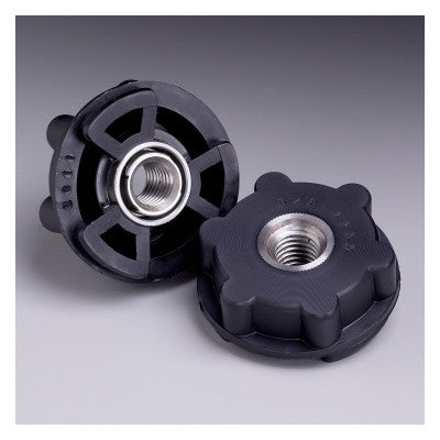 Disc Pad Hubs, 2 1/2 in Dia, Hard, Black
