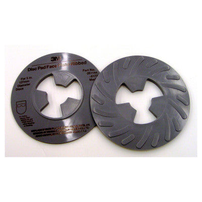 Disc Pad Face Plates, 5 in Dia, Medium, Gray