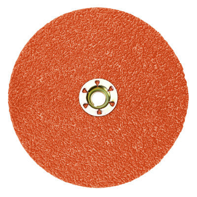 787C Fibre Discs, Ceramic, 4 1/2 in Dia, 5/8 in - 11 Arbor, 36+ Grit