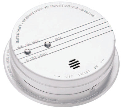 Interconnectable Smoke Alarms, With Hush, Photoelectric