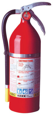 ProPlus Multi-Purpose Dry Chemical Fire Extinguisher - ABC Type, 5 lb Cap. Wt.