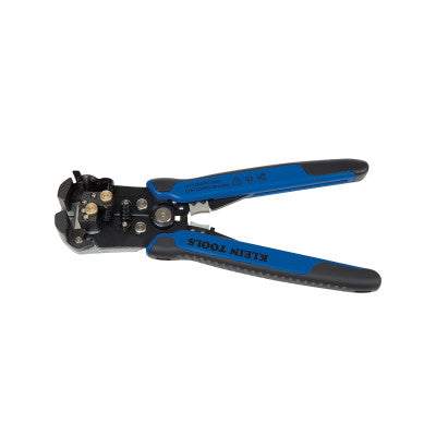 Wire Stripper/Cutters, 8 1/4 in, 12/2-14/2 Romex, 12-22 AWG Stranded, Blue/Black