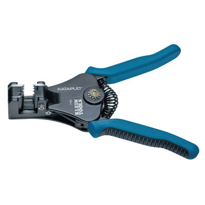 Katapult Wire Stripper/Cutters, 6 5/8 in, 8-22 AWG, Blue/Black