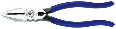 Universal Side Cutter Pliers, 8 1/2 in Length, 3/4 in Cut, Plastic-Dipped Handle