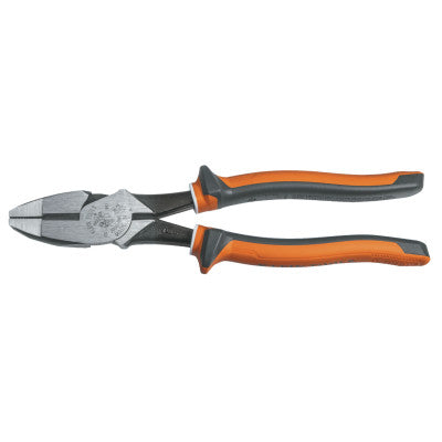 Electrician's 9" High-Leverage Side-Cut Pliers, Cuts ACSR, screws, nails, wires