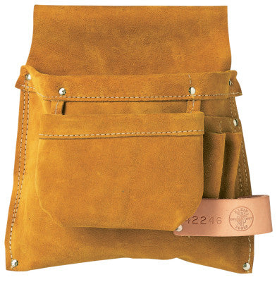 Nail/Screw and Tool-Pouches, Leather, Left Hand