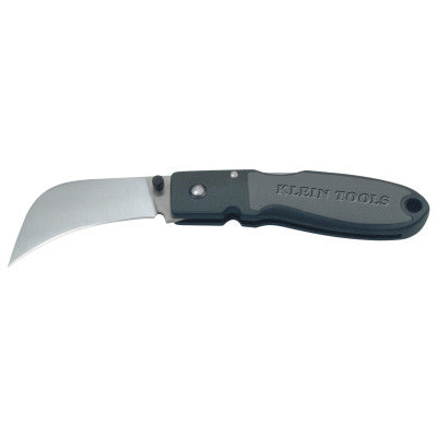 Lockback Knives, 7.2 in, Sheepfoot Stainless Steel Blade, Nylon Resin w/Rubber